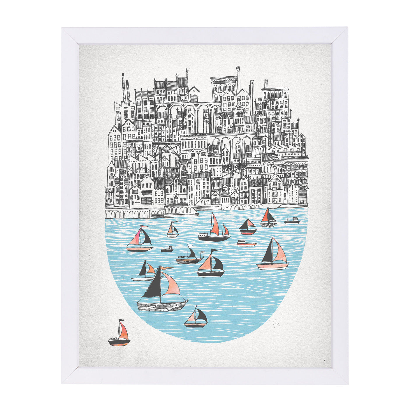 Joppa by David Fleck Framed Print - Americanflat