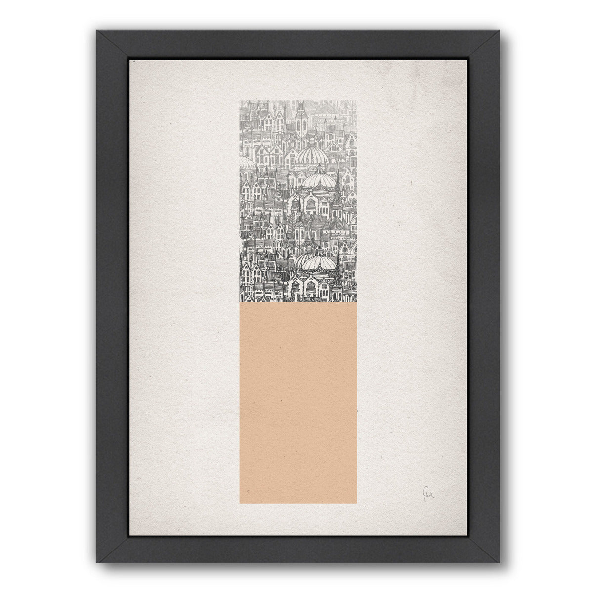 Rectangle by David Fleck Framed Print - Americanflat