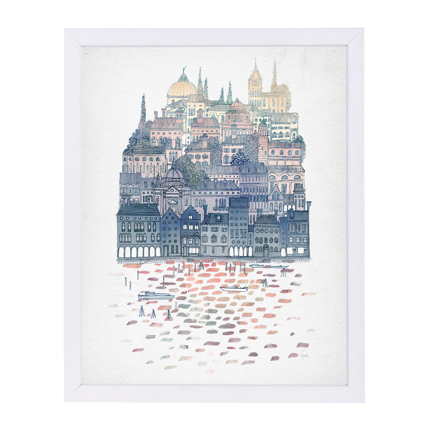 Serenissima by David Fleck Framed Print - Americanflat