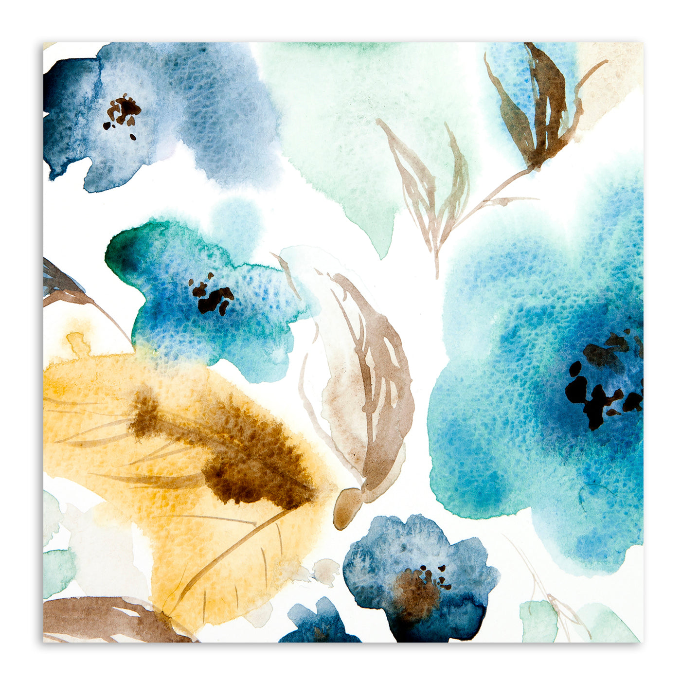Watercolor Blue by New York Botanical Garden Art Print - Art Print - Americanflat