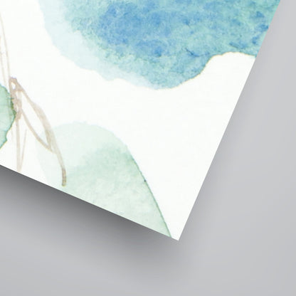 Watercolor Blue by New York Botanical Garden Art Print - Art Print - Americanflat