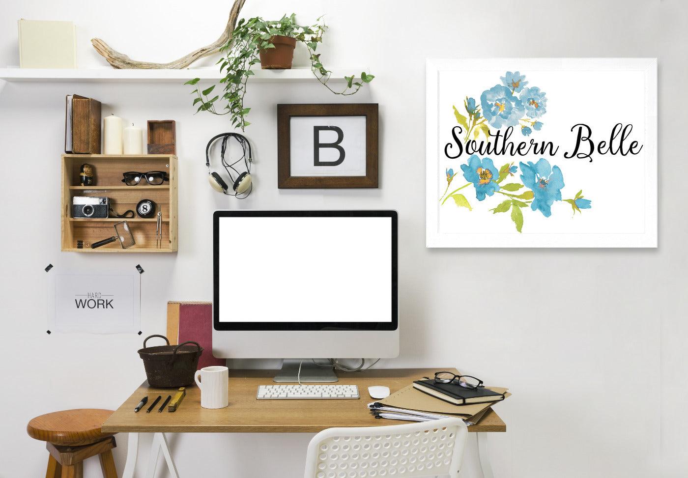 Southern Belle by Edith Jackson Framed Print - Americanflat