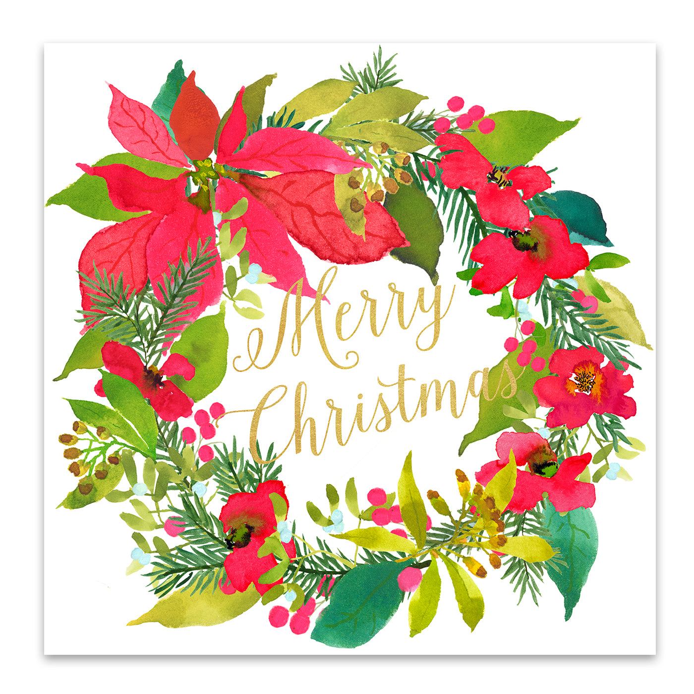 Wreath by Edith Jackson Art Print - Art Print - Americanflat
