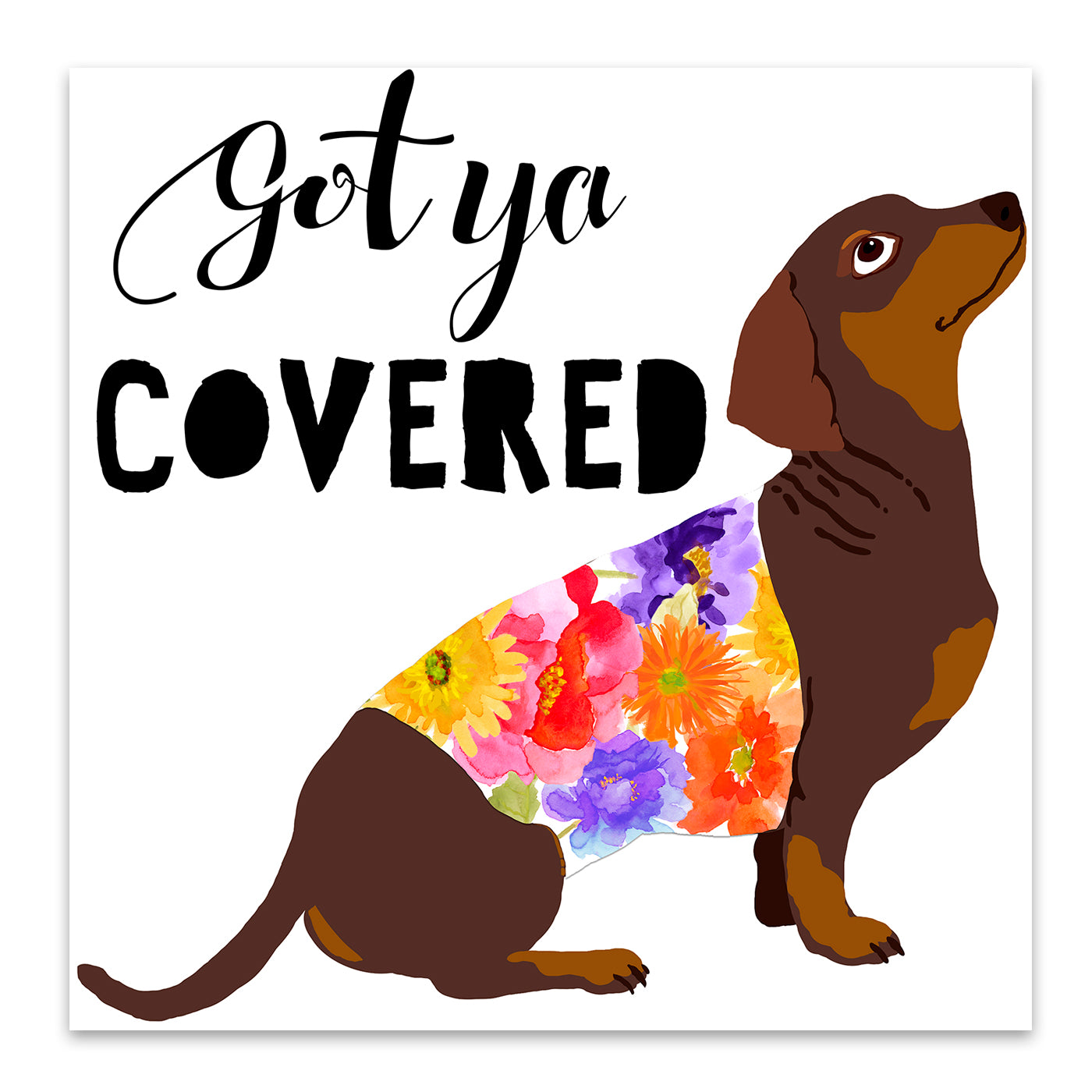 Got Ya Covered by Edith Jackson Art Print - Art Print - Americanflat