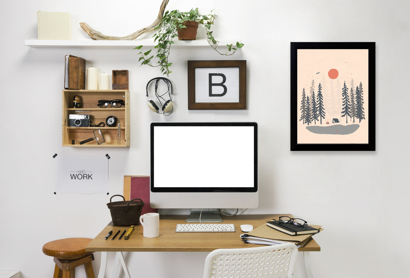 Feeling Small In The Morning by NDTank Framed Print - Americanflat