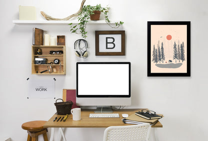 Feeling Small In The Morning by NDTank Framed Print - Americanflat