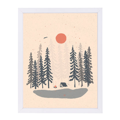 Feeling Small In The Morning by NDTank Framed Print - Americanflat