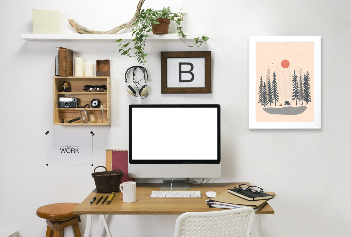 Feeling Small In The Morning by NDTank Framed Print - Americanflat