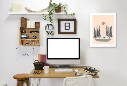 Feeling Small In The Morning by NDTank Framed Print - Americanflat