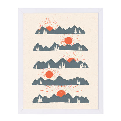 Sunrises Sunsets by NDTank Framed Print - Americanflat