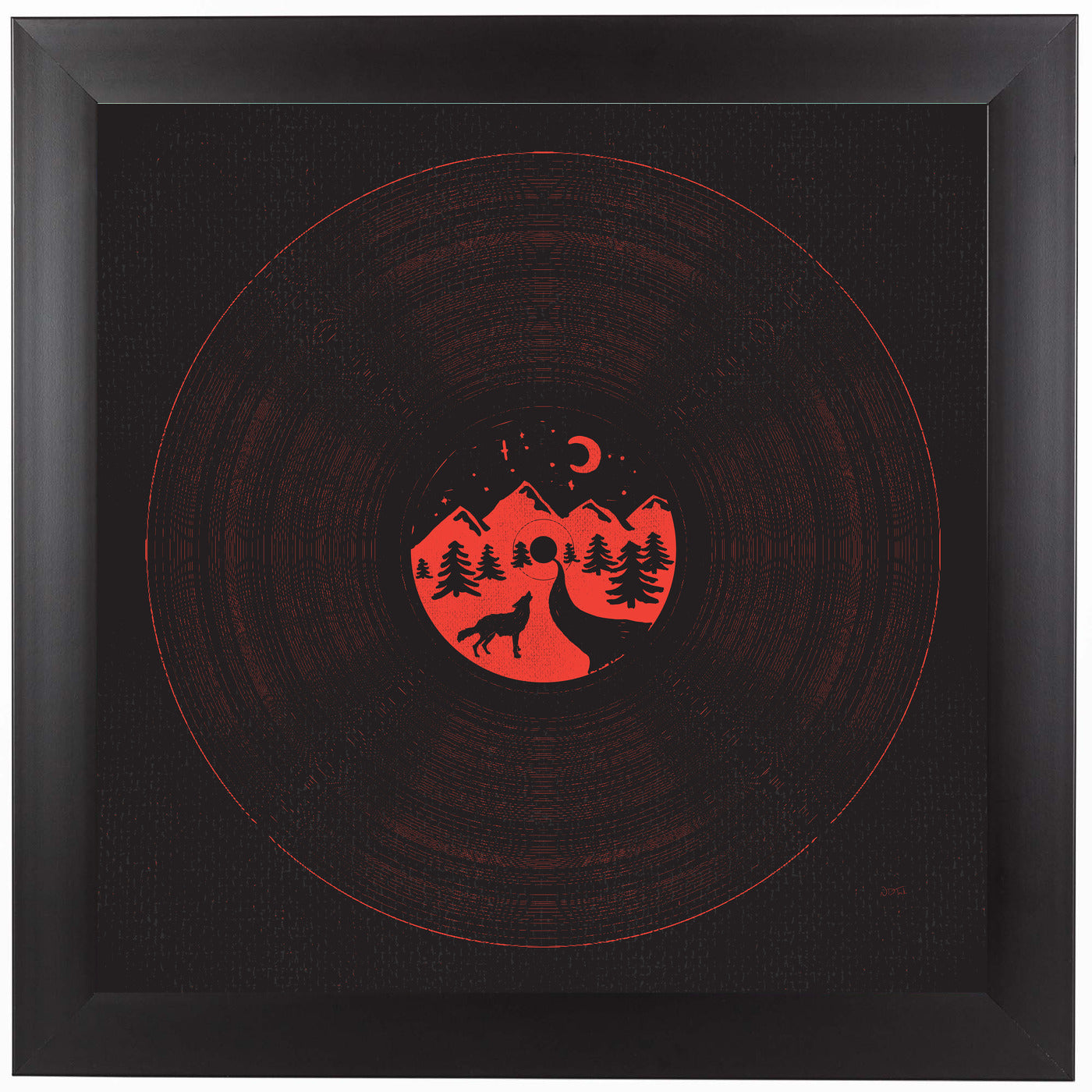 Midnight Aria by NDTank Framed Print - Americanflat