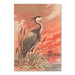 Crane In Marsh At Sunset by Found Image Press Art Print - Art Print - Americanflat