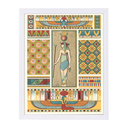 Egyptian Motifs by Found Image Press Framed Print - Americanflat