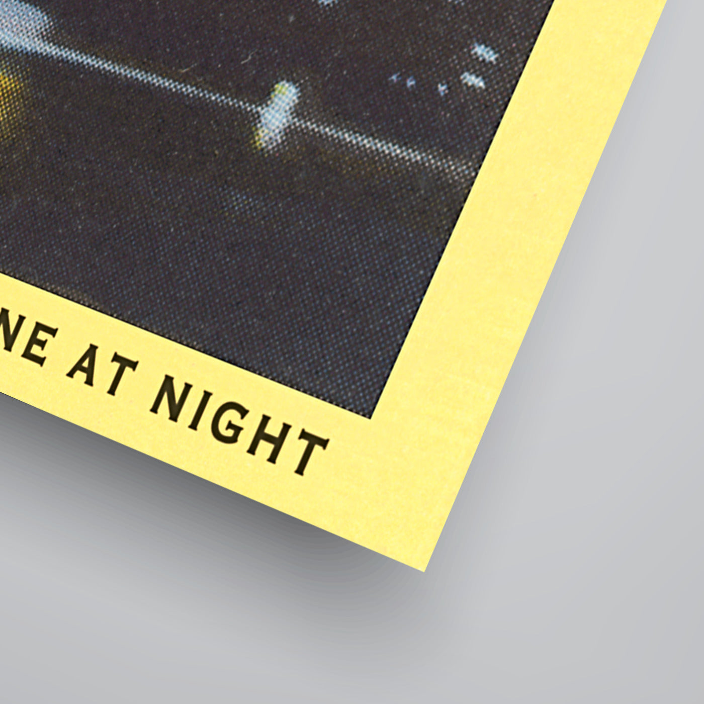 Manhattan Skyline Night by Found Image Press Art Print - Art Print - Americanflat
