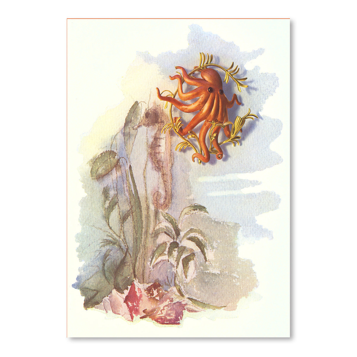 Octopus by Found Image Press Art Print - Art Print - Americanflat