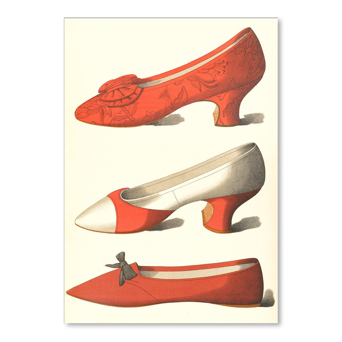 Three Dressy Shoes by Found Image Press Art Print - Art Print - Americanflat
