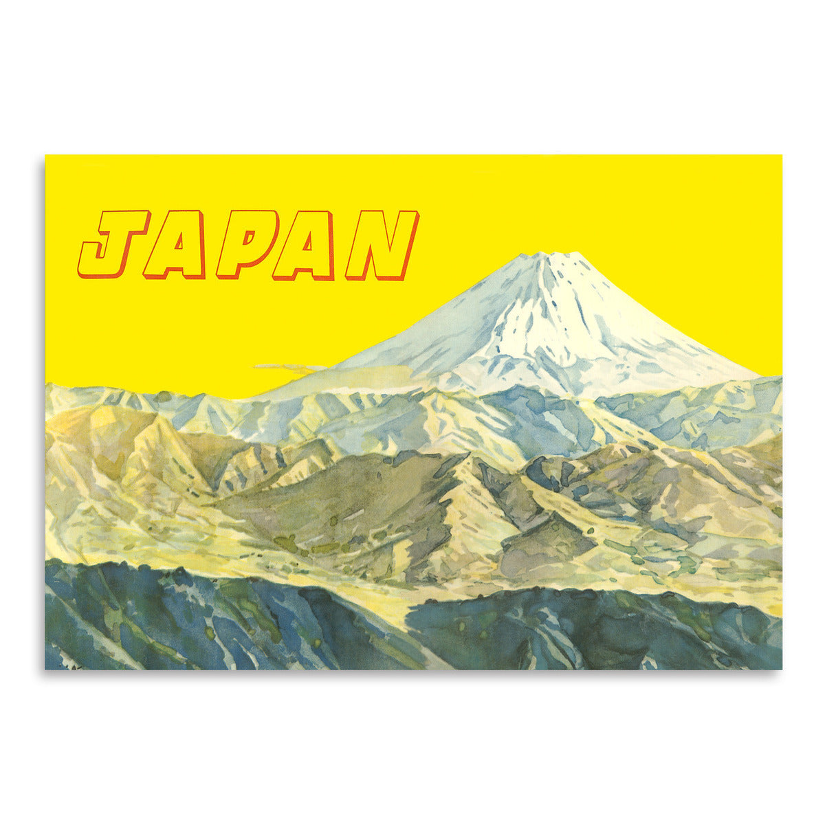 Travel Poster For Japan by Found Image Press Art Print - Art Print - Americanflat