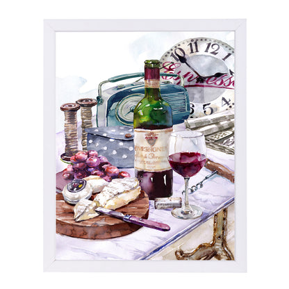 Cheese & Wine by Harrison Ripley Framed Print - Americanflat