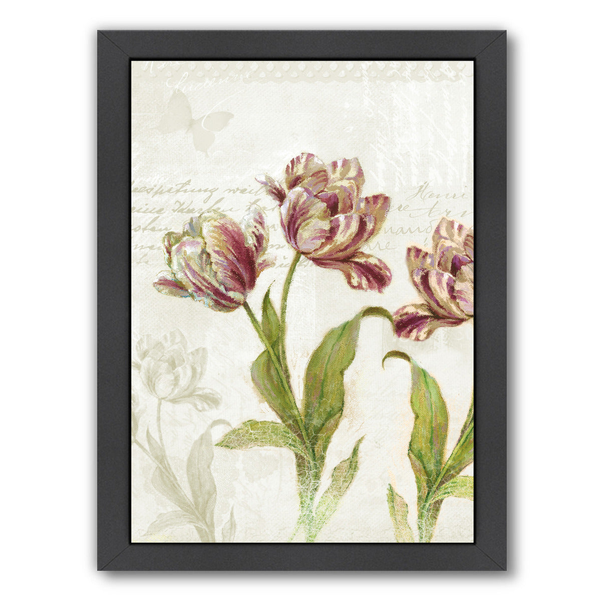 Vintage Tulips by Harrison Ripley Framed Print - Americanflat