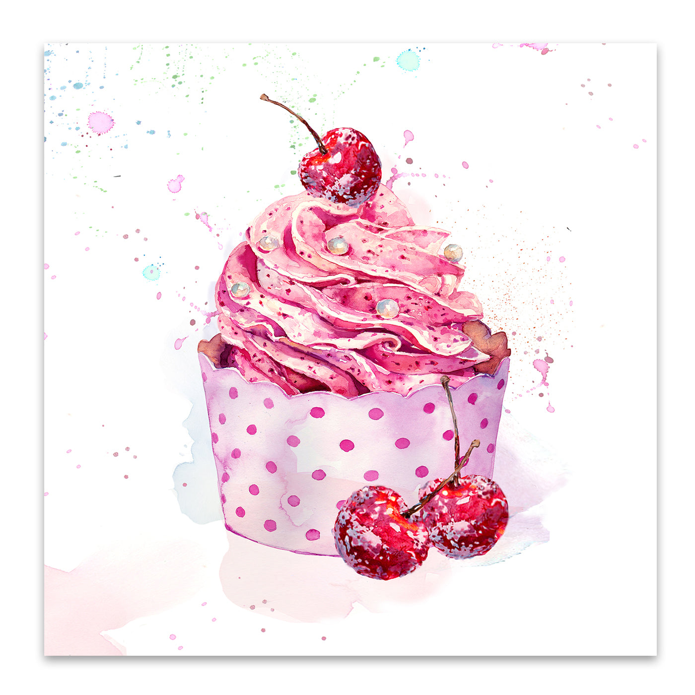 Cupcake by Harrison Ripley Art Print - Art Print - Americanflat