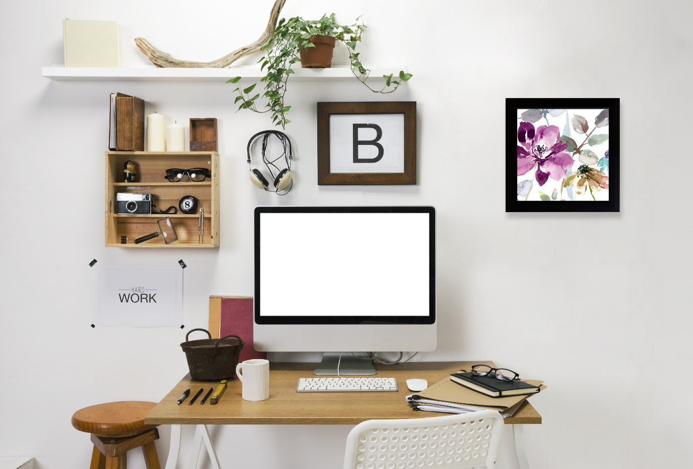 Floral Flourish by Harrison Ripley Framed Print - Americanflat