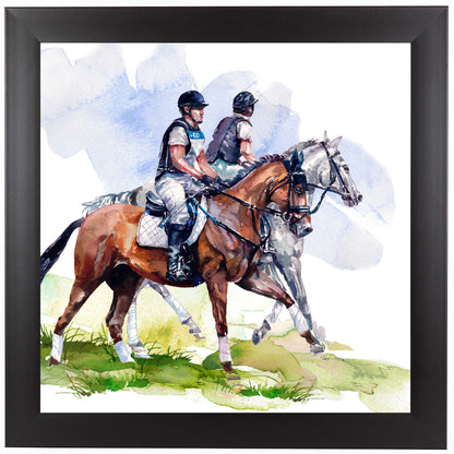 Morning Gallop by Harrison Ripley Framed Print - Americanflat