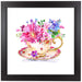 Vintage Cup Floral by Harrison Ripley Framed Print - Americanflat