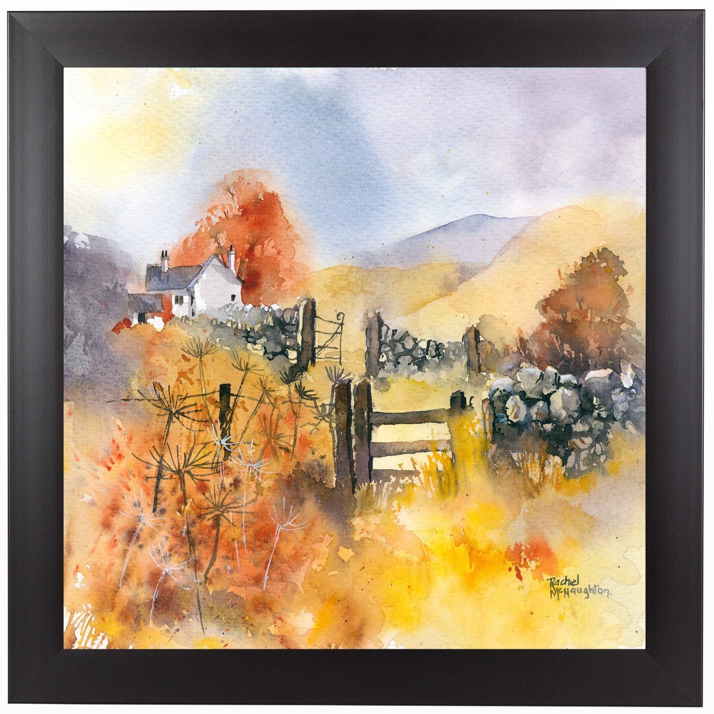 Autumn Gold by Rachel McNaughton Framed Print - Americanflat