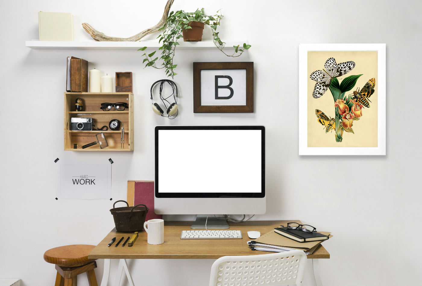Dhm by Coastal Print & Design Framed Print - Americanflat