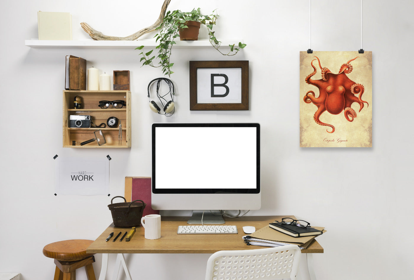 Octopoda Gigante by Coastal Print & Design Art Print - Art Print - Americanflat