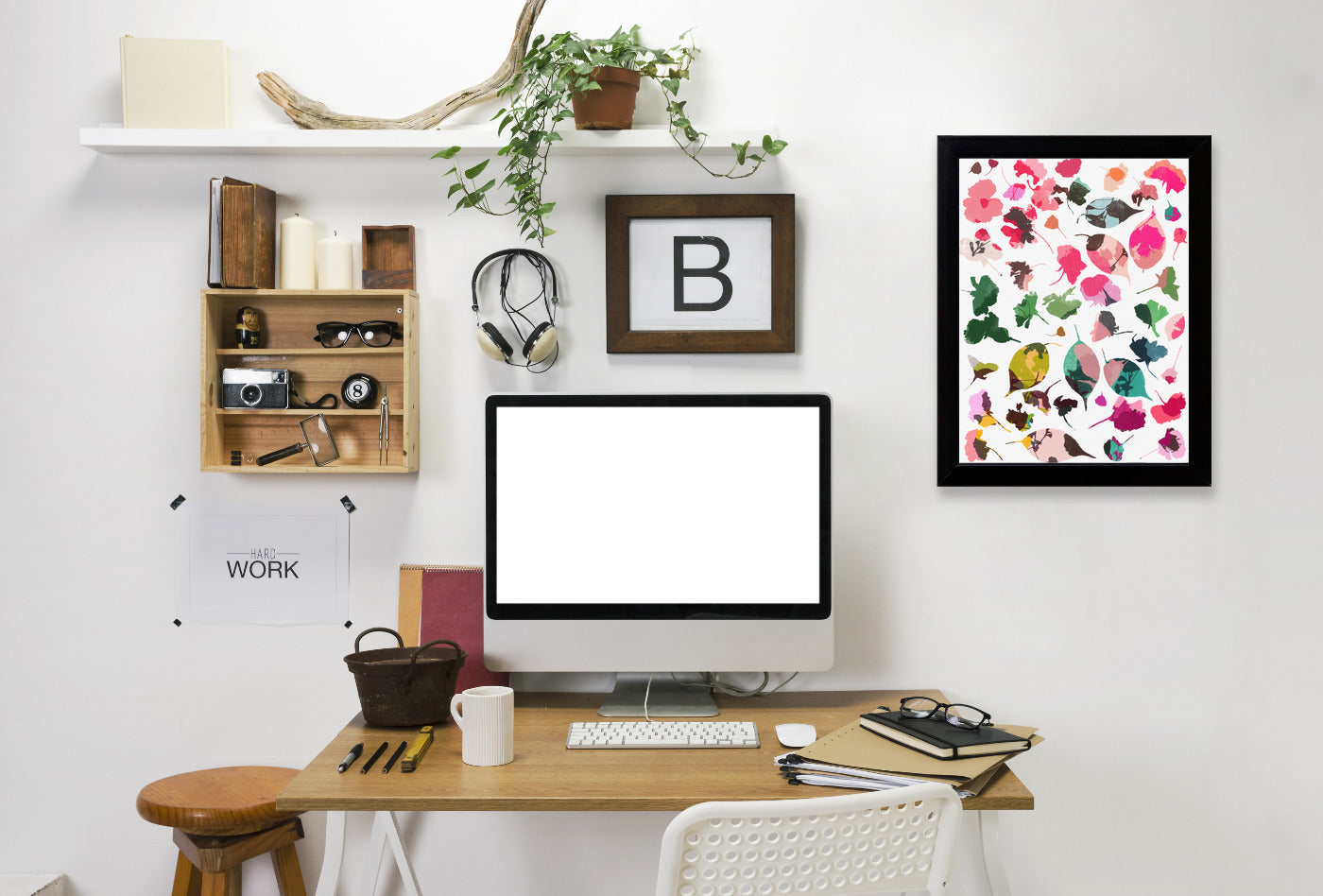 Cherry Blossom 3 by Garima Dhawan Framed Print - Americanflat