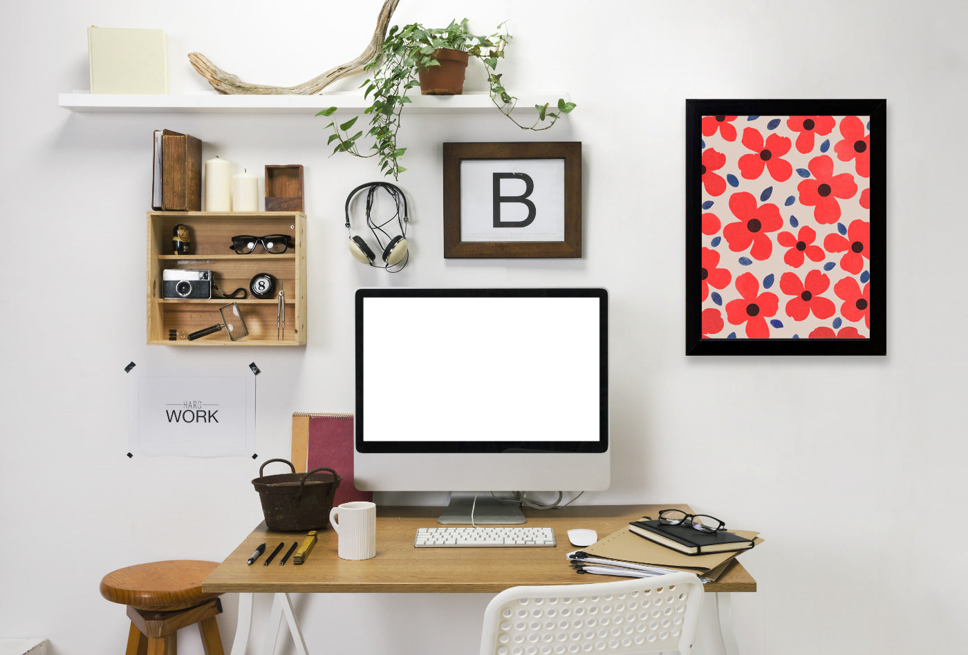 Dogwood 5 by Garima Dhawan Framed Print - Americanflat