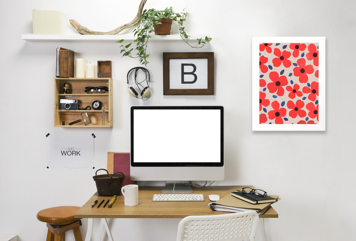 Dogwood 5 by Garima Dhawan Framed Print - Americanflat