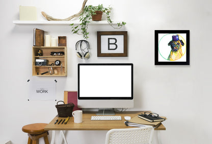 Pug Ester by Solveig Studio Framed Print - Americanflat