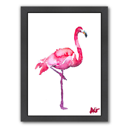 Flamingo by Allison Gray Framed Print - Americanflat