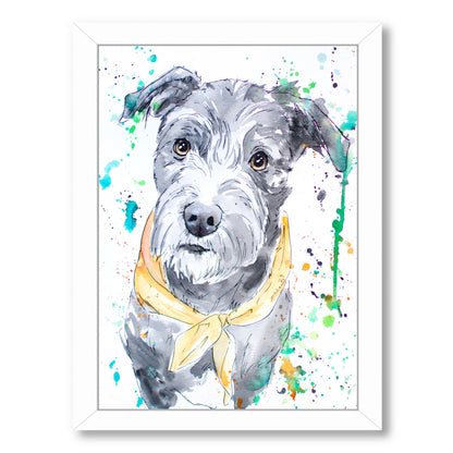 Terrier by Allison Gray Framed Print - Americanflat
