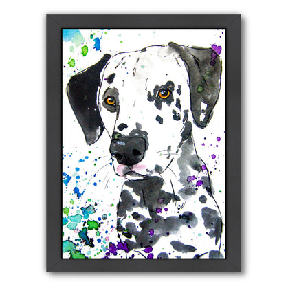 Dalmatian by Allison Gray Framed Print - Americanflat