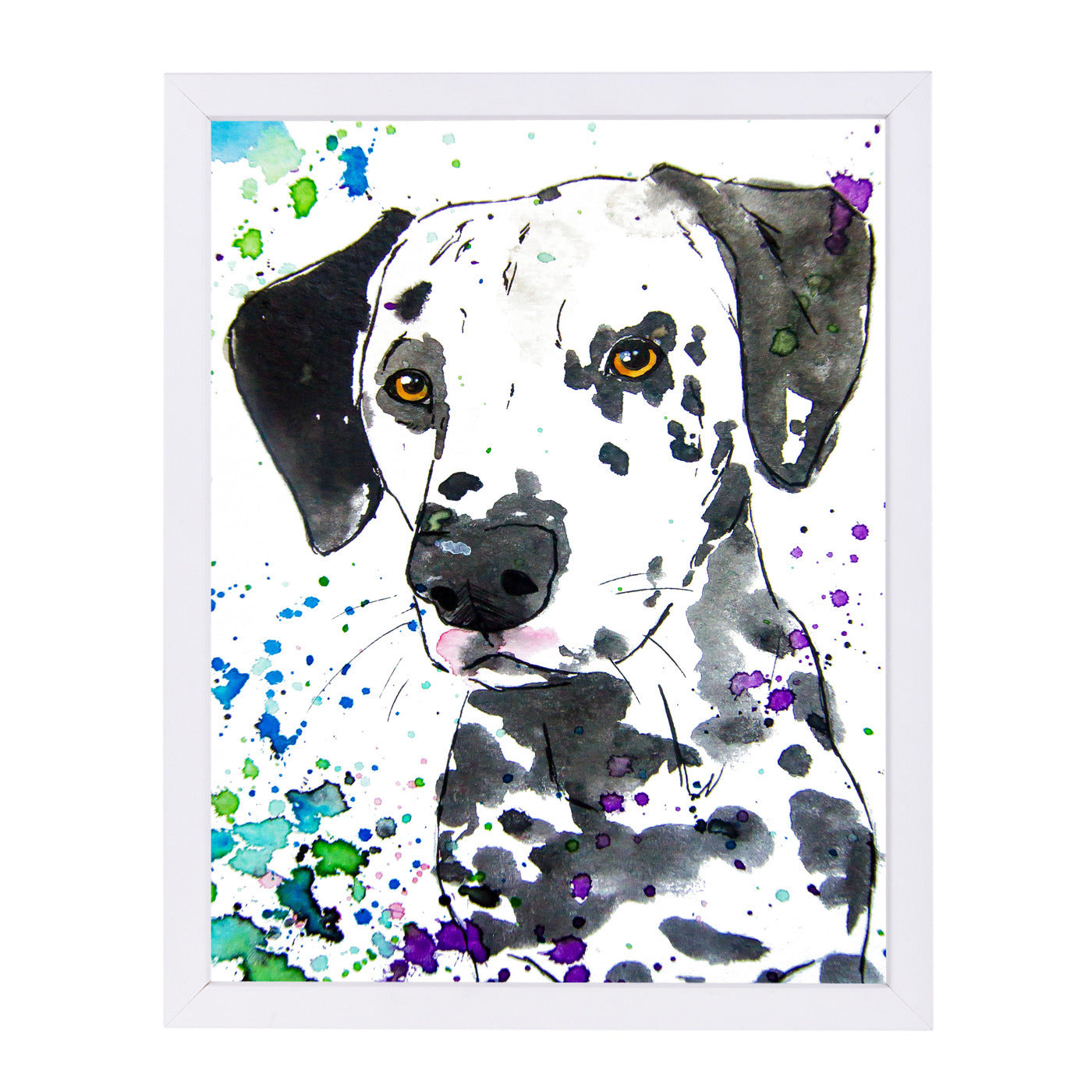 Dalmatian by Allison Gray Framed Print - Americanflat