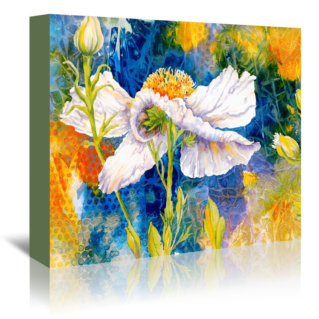 Matilija Magic by Sunshine Taylor Wrapped Canvas - Wrapped Canvas - Americanflat