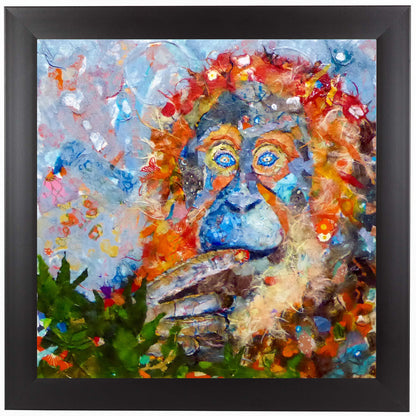 Orangutan by Sunshine Taylor Framed Print - Americanflat