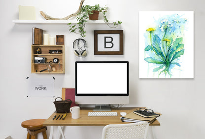 Dandelion by Sam Nagel Wrapped Canvas - Wrapped Canvas - Americanflat