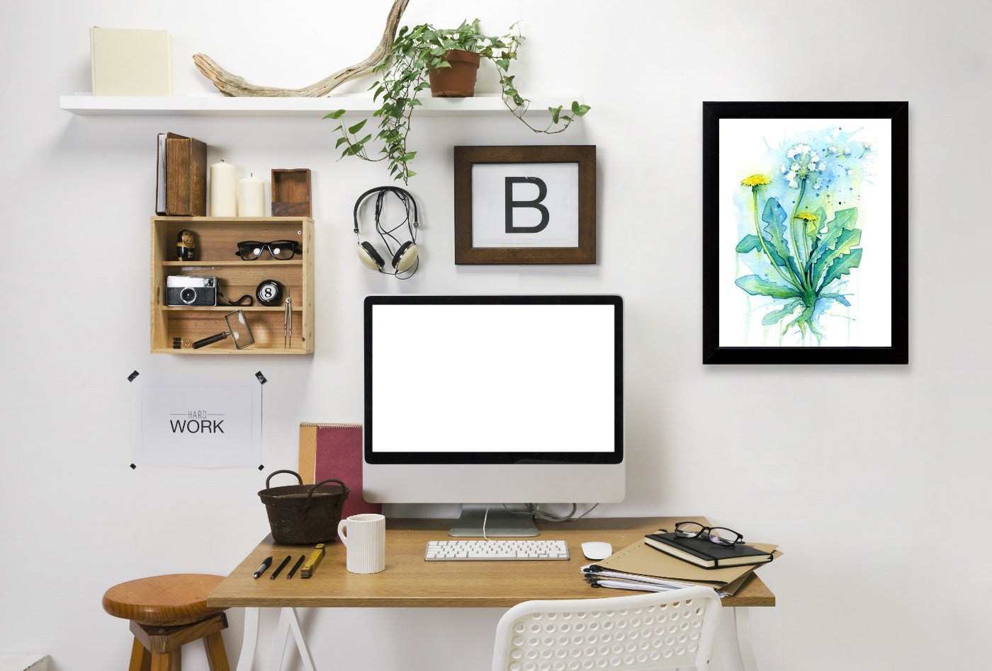 Dandelion by Sam Nagel Framed Print - Americanflat
