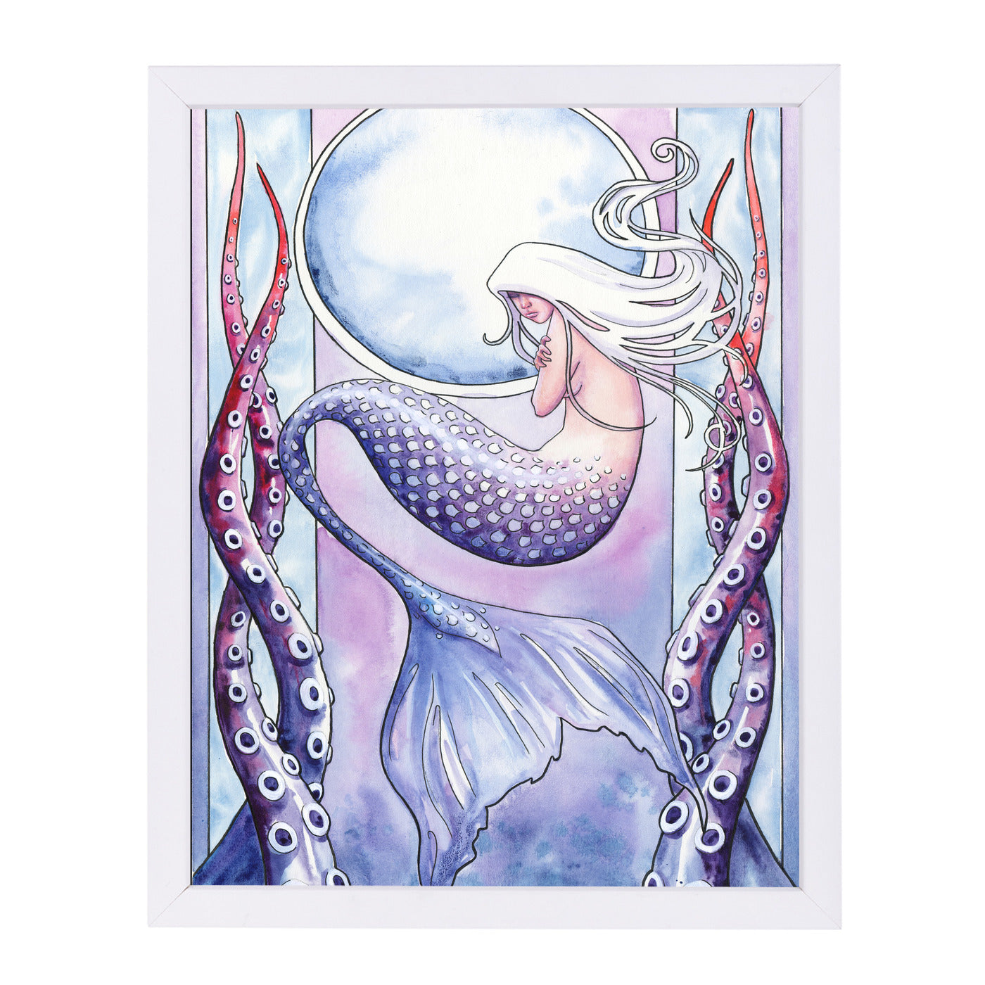 Deep Sea Mermaid by Sam Nagel Framed Print - Americanflat