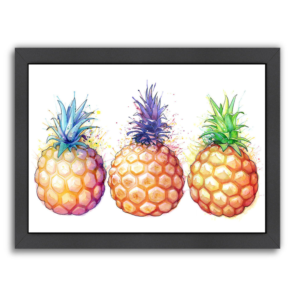 Fat Pineapples by Sam Nagel Framed Print - Americanflat