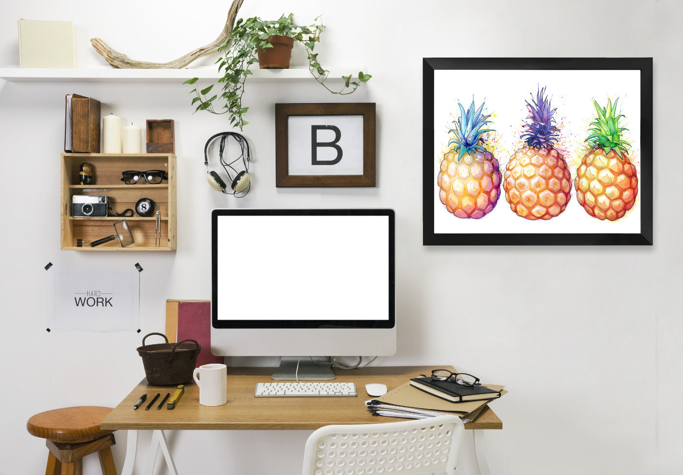 Fat Pineapples by Sam Nagel Framed Print - Americanflat