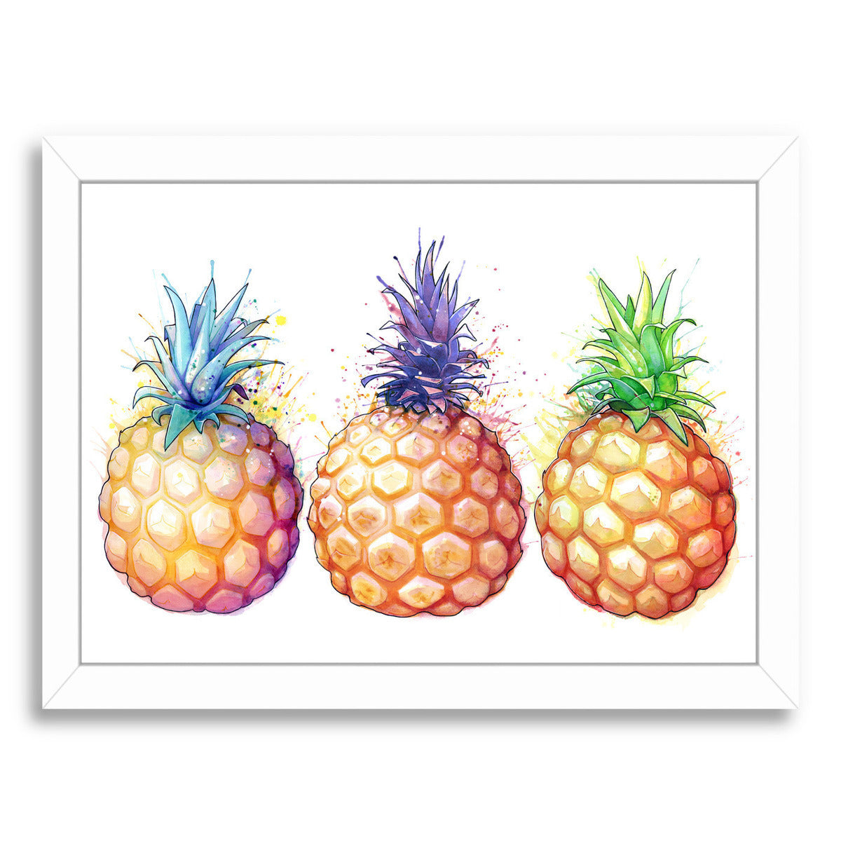 Fat Pineapples by Sam Nagel Framed Print - Americanflat