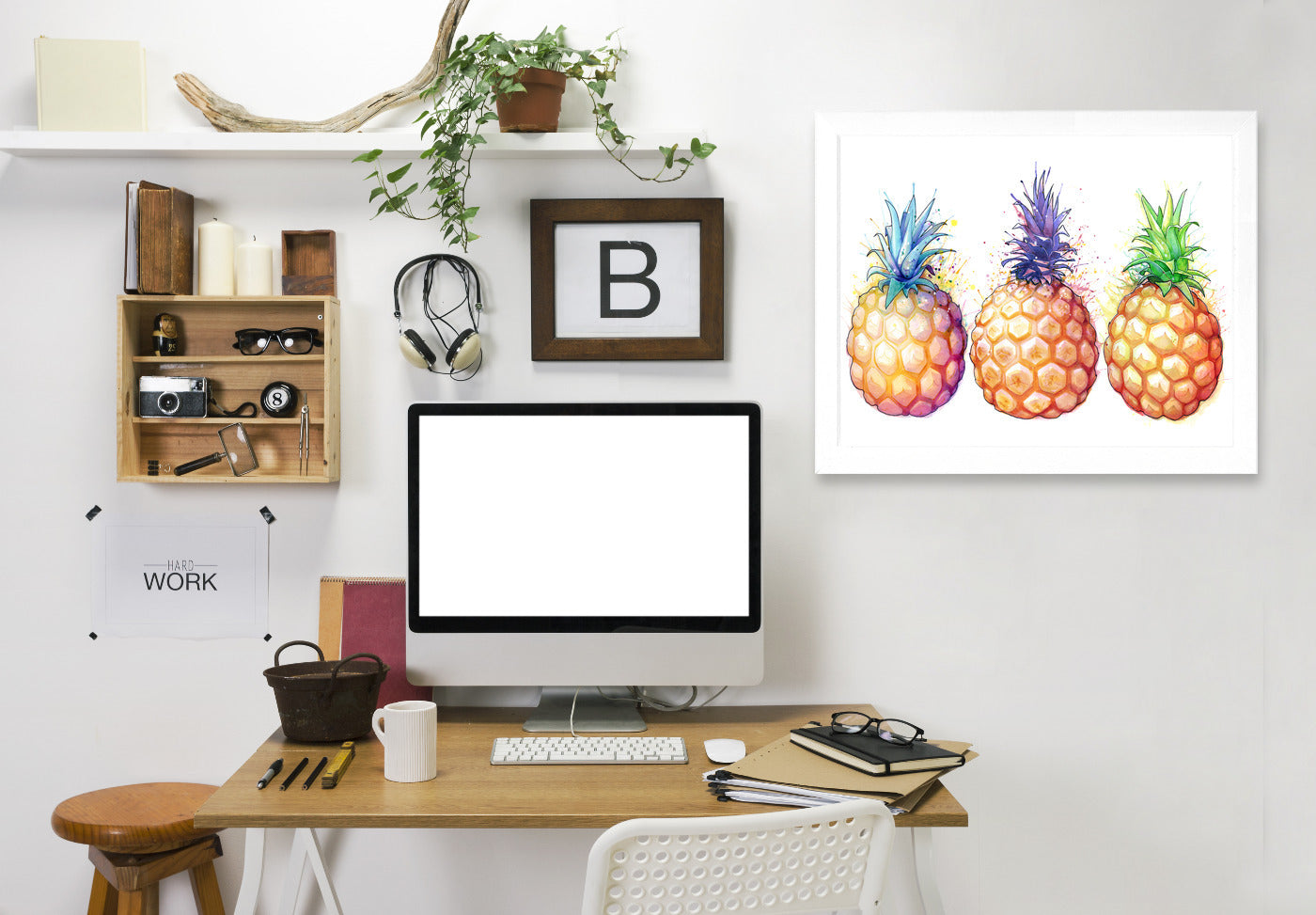 Fat Pineapples by Sam Nagel Framed Print - Americanflat