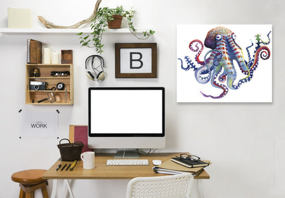 Octopus by Sam Nagel Wrapped Canvas - Wrapped Canvas - Americanflat