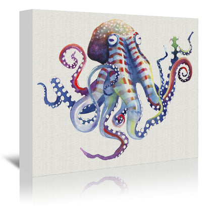 Octopus Natural by Sam Nagel Wrapped Canvas - Wrapped Canvas - Americanflat