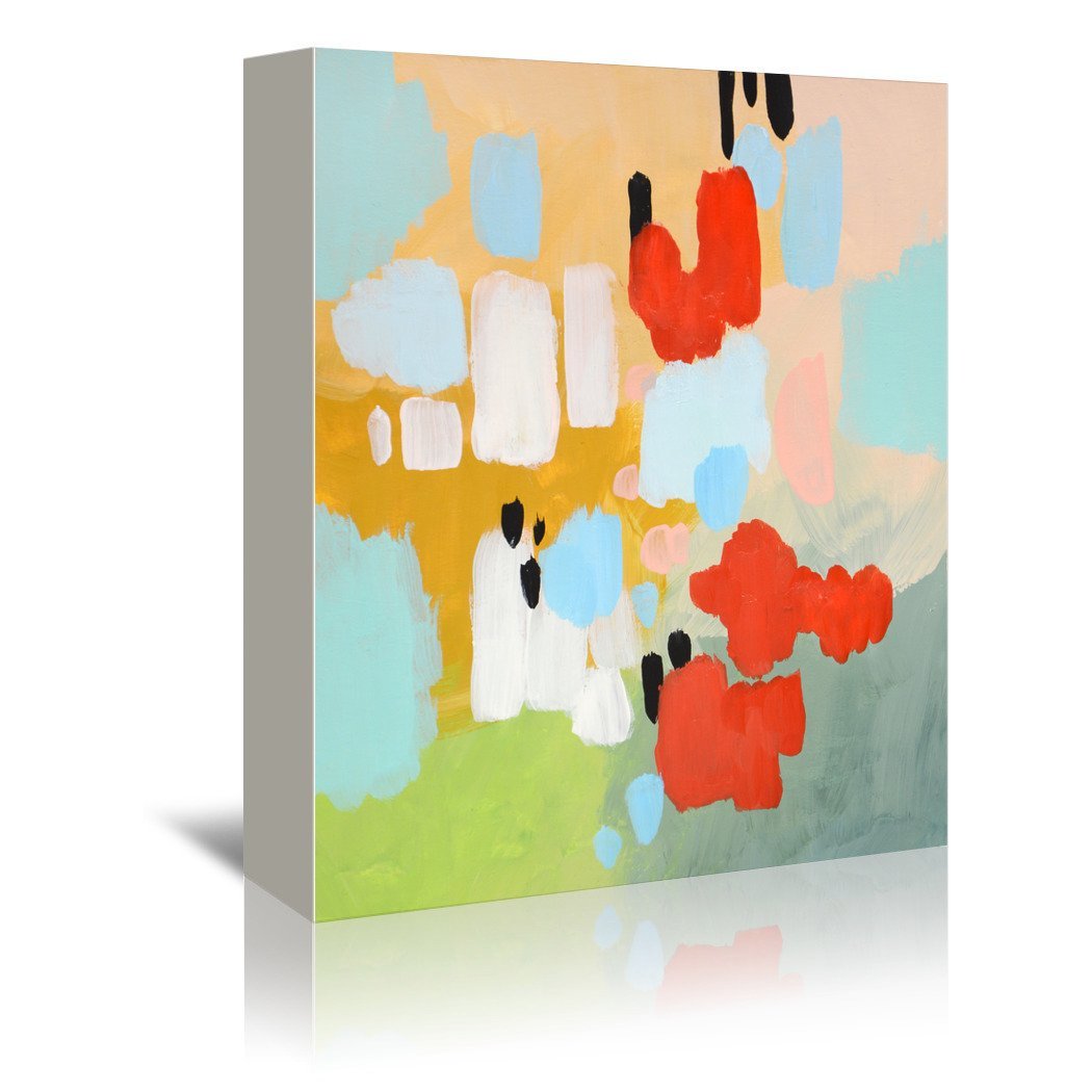 Beating Hearts by Annie Bailey Wrapped Canvas - Wrapped Canvas - Americanflat